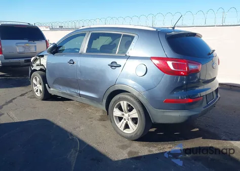 2011 Kia Sportage Lx from USA, damaged, VIN KNDPB3A23B7059290